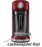 KitchenAid Artisan, 5KSB5080ERI, Hochleistungs-Standmixer Magnetic-Drive-Blender, Himbeereis, mit 7 Jahren Garantie