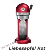 KitchenAid 5KSS1121OB/2, Sodastream Trinkwassersprudler, 1 Liter, Onyx Schwarz