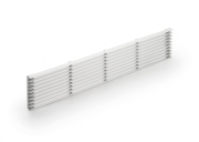 Naber Sockel-Lftungsgitter 1, silber, 8033012