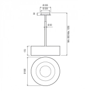 best Moon weiss, Inselhaube, 50 cm, 07F23000, BHS56350WA, mit 5 Jahren Garantie!