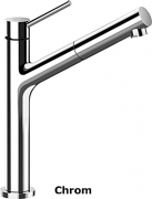 Schock Dion Zugauslauf, Chrom, Hochdruck