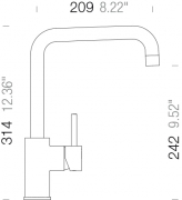 Schock Fonos Festauslauf, Cristalite, Nero, Hochdruck