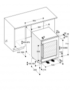 Gaggenau RW 402 261, Weinklimaschrank. Mit 5 Jahren Garantie!