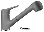 Schock Neos Schlauchbrause, Hochdruck, Cristalite, Onyx