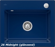 Villeroy & Boch Subway 60 S, Farbe 26 Midnight, Premiumline