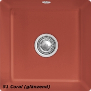 Villeroy & Boch Subway 50 SU, Farbe 51 Coral, Premiumline