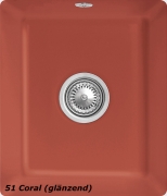 Villeroy & Boch Subway 45 SU, Farbe 51 Coral, Premiumline