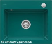 Villeroy & Boch Subway 60 S Flat, Farbe 50 Emerald, Premiumline