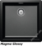 Schock Greenwich N-100 A Einbau/Auflage, Cristadur, Farbe Polaris Glossy