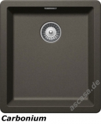 Schock Greenwich N-100 S U Unterbau, Cristadur, Farbe Carbonium