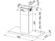 Franke Fomat Plus FDFPL 905 I XS Insel-Esse, Edelstahl, 90 cm, 110.0378.744, Mit 5 Jahren Garantie!
