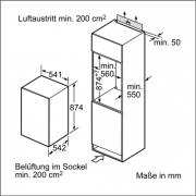 Neff K 215 A2 / K1515X8, integrierbarer Khlautomat, EEK: A++, mit 5 Jahren Garantie!