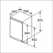 Neff K 246 A3 / KI2223D40, integrierbarer FreshSafe Khlautomat, EEK: A+++, mit 5 Jahren Garantie!