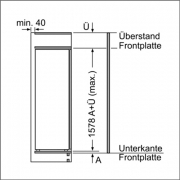 Neff K 646 A3 / KI2723D40, integrierbarer FreshSafe Khlautomat, EEK: A+++, mit 5 Jahren Garantie!
