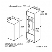 Neff K 415 A2 / K1545X8, integrierbarer Khlautomat, EEK: A++, mit 5 Jahren Garantie!