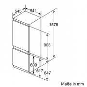 Neff KG 615 A2 / KI5772F30, vollintegrierbare Khl-Gefrierkombination, EEK: A++, mit 5 Jahren Garantie!