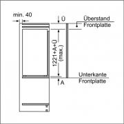 Neff K 435 A2 / KI1413F30, integrierbarer FreshSafe Khlautomat, EEK: A++, mit 5 Jahren Garantie!