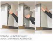 berbel Wandhaube Emotionline BWH 60 EL, Dekor Edelstahl, mit 5 Jahren Garantie