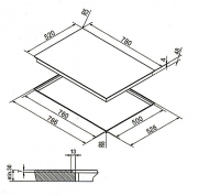Franke Maris FHMR 804 WH, wei, Induktions-Kochfeld, C-Schliff, 80 cm, 108.0390.420. Mit 5 Jahren Garantie!