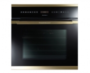 Kppersbusch EEB 6551.0 JX4 Schwarz, Design Gold, Einbau-Backofen, mit 5 Jahren Garantie