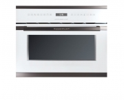 Kppersbusch EKDG 6551.0 W2 Wei, Design Black Chrome, Einbau-Kombidampfgarer, mit 5 Jahren Garantie