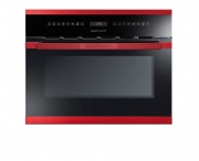 Kppersbusch EDG 6551.0 J8 Schwarz, Design Hot Chili, Einbau-Kombidampfgarer, mit 5 Jahren Garantie