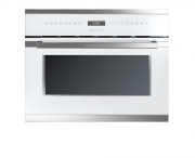 Kppersbusch EDG 6551.0 W3 Wei, Design Silver Chrome, Einbau-Kombidampfgarer, mit 5 Jahren Garantie