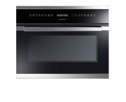 Kppersbusch EEBK 6551.0 JX3 Schwarz, Design Silver Chrome, Einbau-Backofen, mit 5 Jahren Garantie