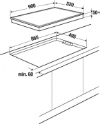 Kppersbusch GKS 9851.0 Edelstahl-Rahmen Gas-Kochfeld, mit 5 Jahren Garantie