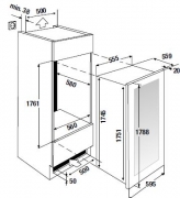 Kppersbusch FWK 8800.0 E, 178 cm Weinklimaschrank, mit 5 Jahren Garantie!