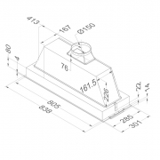 Novy Lfterbaustein 878, Hartglas wei, mit 5 Jahren Garantie