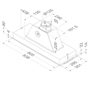 Novy Lfterbaustein 876, Hartglas wei, mit 5 Jahren Garantie