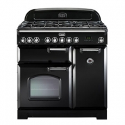 Falcon Classic Deluxe 90, Range Cooker, Gaskochfeld, 90 cm, Farbe Cranberry, mit 5 Jahren Garantie!