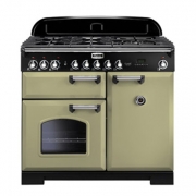Falcon Classic Deluxe 100, Range Cooker, Gaskochfeld, 100 cm, Farbe Regal Blue, mit 5 Jahren Garantie!