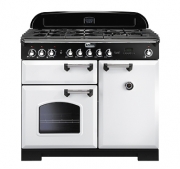 Falcon Classic Deluxe 100, Range Cooker, Gaskochfeld, 100 cm, Farbe Cranberry, mit 5 Jahren Garantie!