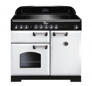 Falcon Classic Deluxe 100, Range Cooker, Induktionskochfeld, 100 cm, Farbe Cranberry, mit 5 Jahren Garantie!