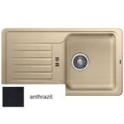 Blanco Favos Mini Silgranit PuraDur, Farbe alumetallic, 518184