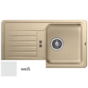 Blanco Favos Mini Silgranit PuraDur, Farbe alumetallic, 518184