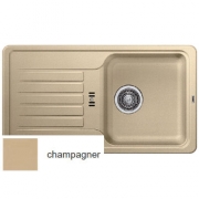 Blanco Favos Mini Silgranit PuraDur, Farbe alumetallic, 518184