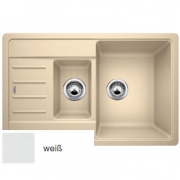 Blanco Legra 6 S Compact Silgranit PuraDur, Farbe alumetallic, 521303