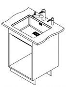 Eisinger Design-Line EDX 110 50, Edelstahl, mit Stsselventil D-Waste, 122.0200.129