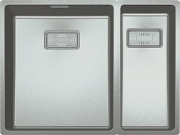 Eisinger Design-Line EDX 160 34 17, Edelstahl, mit Stopfenventil und Stsselventil inkl. Bettigungsknopf aus Edelstahl