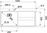 Eisinger Pure-Line, Edelstahl, PUX 214 mit Stsselventil inkl. Bettigungsknopf, 127.0198.805