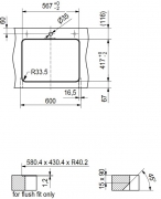 Eisinger Pure-Line, Edelstahl, PUX 210 55 mit Stopfenventil, 127.0204.301