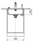 Eisinger Pure-Line, Edelstahl, PUX 210 50 mit Stopfenventil, 127.0204.304