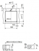 Eisinger Pure-Line, Edelstahl, PUX 210 45 mit Stopfenventil, 127.0204.303