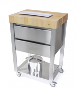 Jokodomus Kchenwagen Cun, Weibuche Stirnholz, 663702