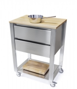 Jokodomus Kchenwagen Cun, Weibuche Lngsholz, 662702