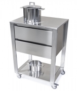 Jokodomus Kchenwagen Cun, Edelstahl, 667702