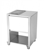 Jokodomus Teppanyaki Kchenwagen, Corian wei, 679184